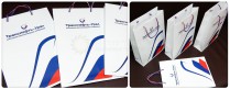 Бумажные пакеты с логотипом Транснефть-Урал