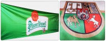 Изготовление флагов с логотипом пивного бренда